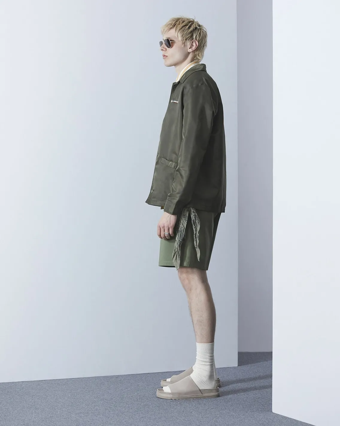 Clearance Chevignon Blouson Coach Kaki Blouson Inspire Des Archives