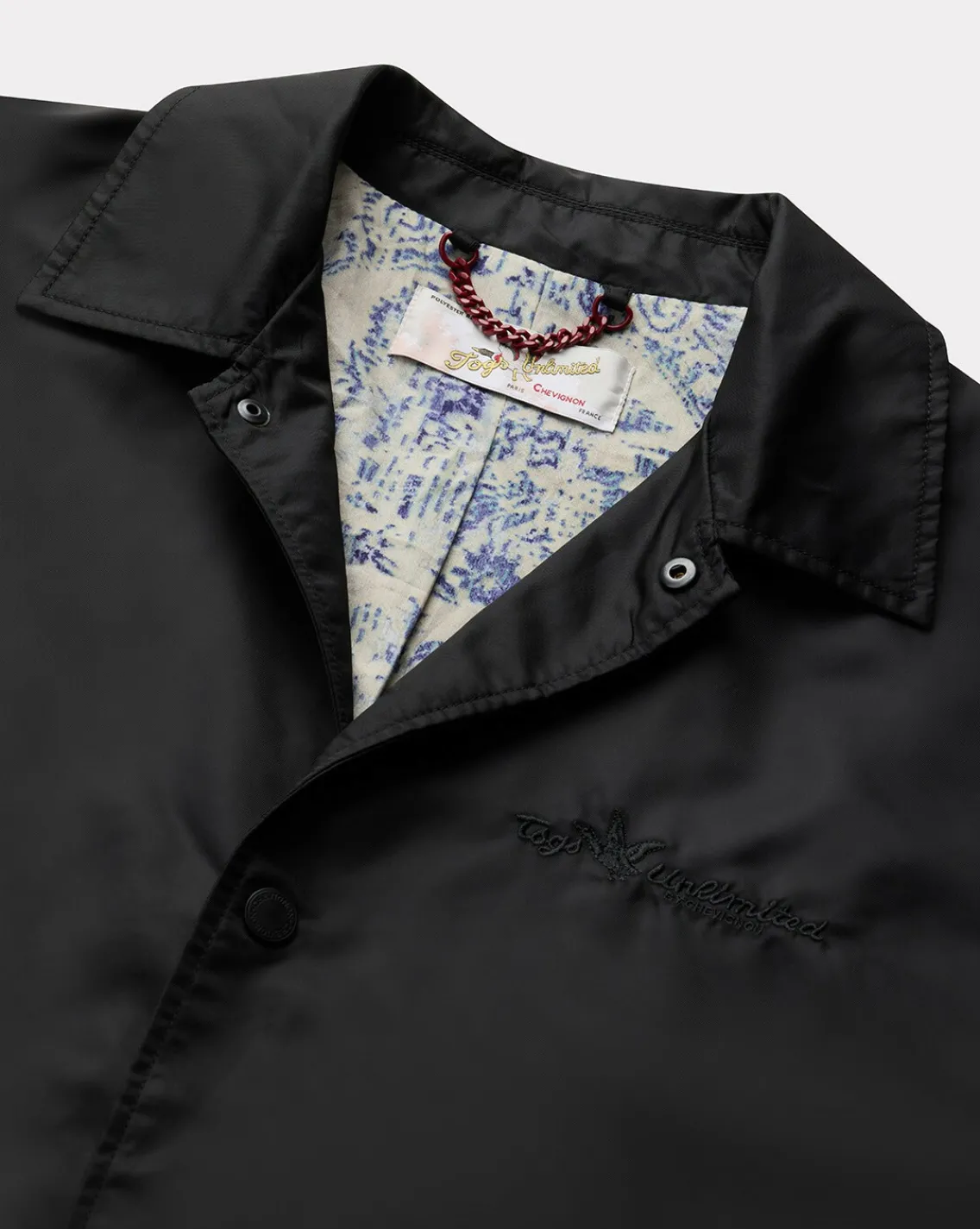 Hot Chevignon Blouson Coach Noir Blouson Inspire Des Archives