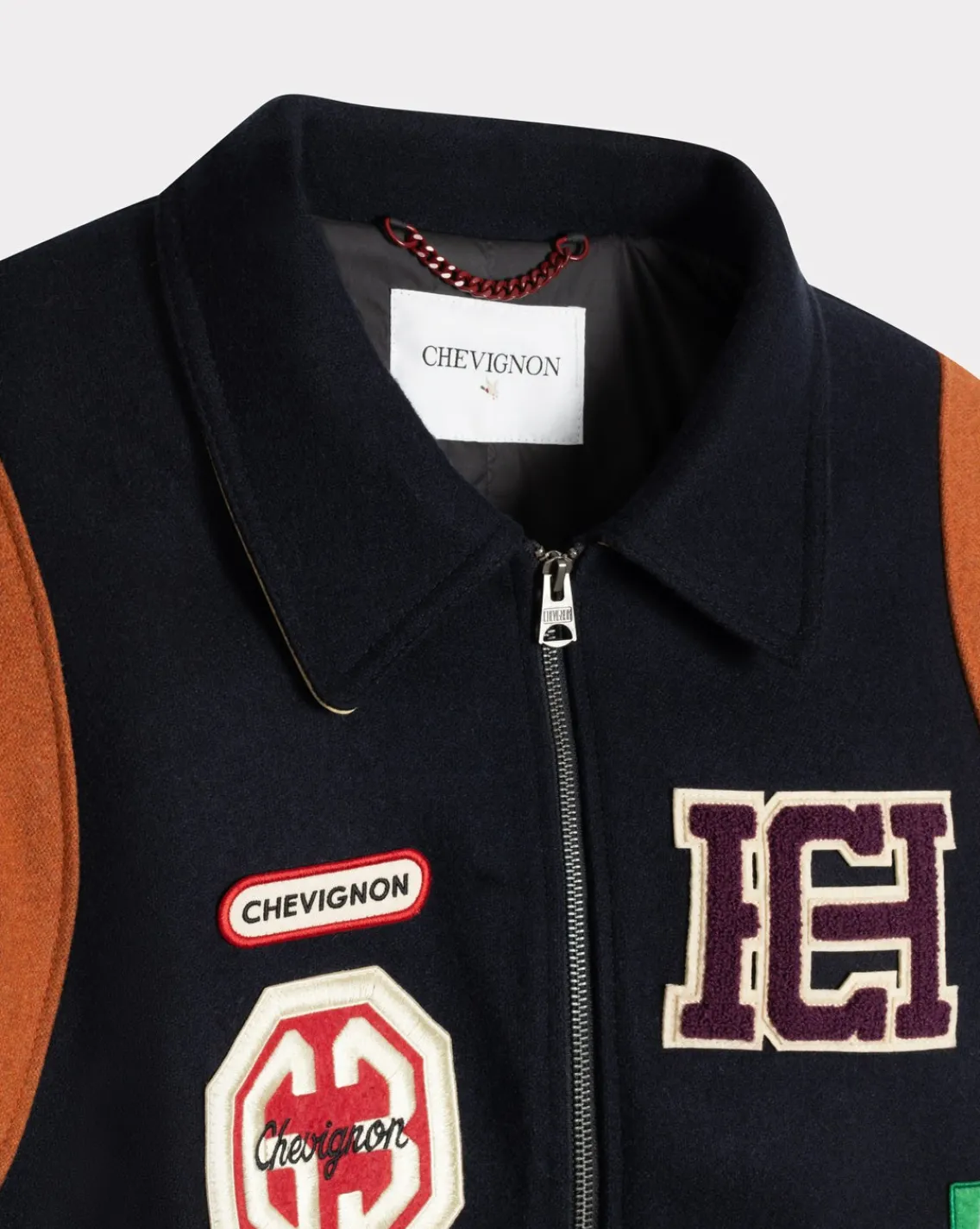 Online Chevignon Blouson Fifty'S Reedition D'Un Vintage De La Maison