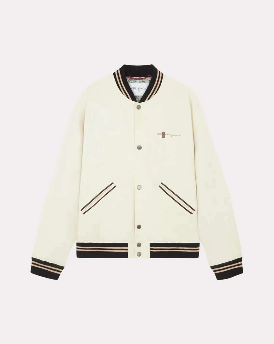 Shop Chevignon Blouson Pacific Beige Blouson Teddy