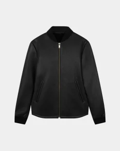 Flash Sale Chevignon Blouson Park Noir Teddy En Mouton Laine