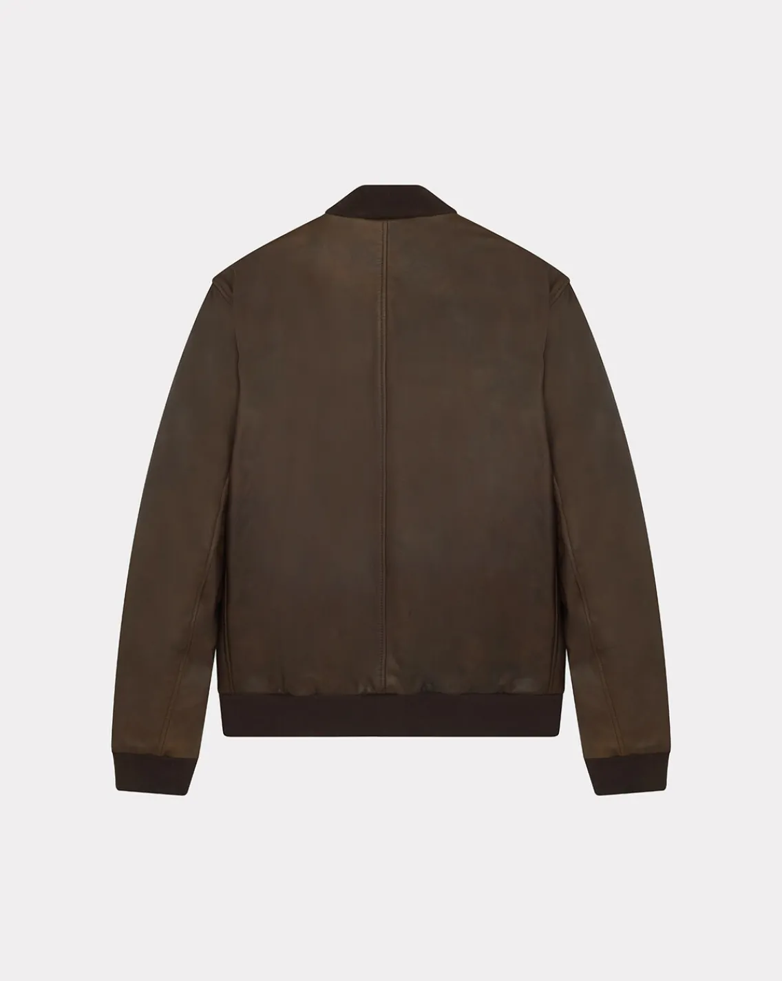 New Chevignon Blouson Teddy Brush Cacao Blouson Teddy En Cuir De Vachette