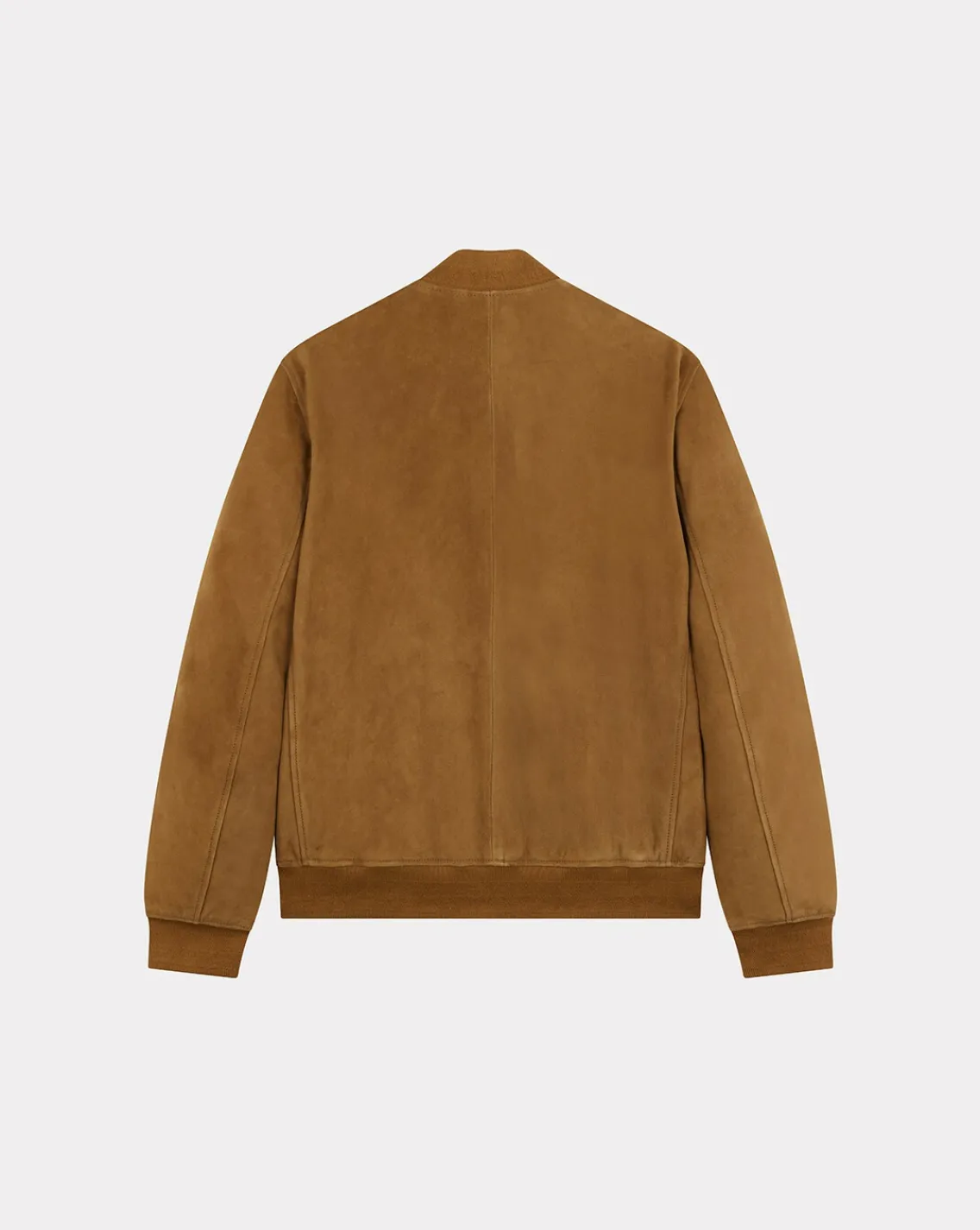 Best Chevignon Blouson Teddy Suede Cognac Blouson En Cuir De Chevre Velours