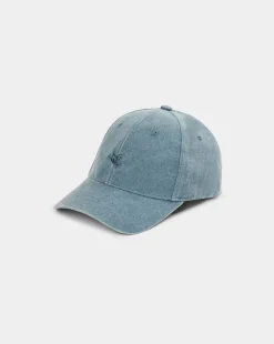 Outlet Chevignon Casquette City Cap Wash Bleu Casquette Brodee Effet Lave