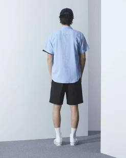 Online Chevignon Chemise Lin Short Togs Bleu Chemise En Lin Coupe Straight