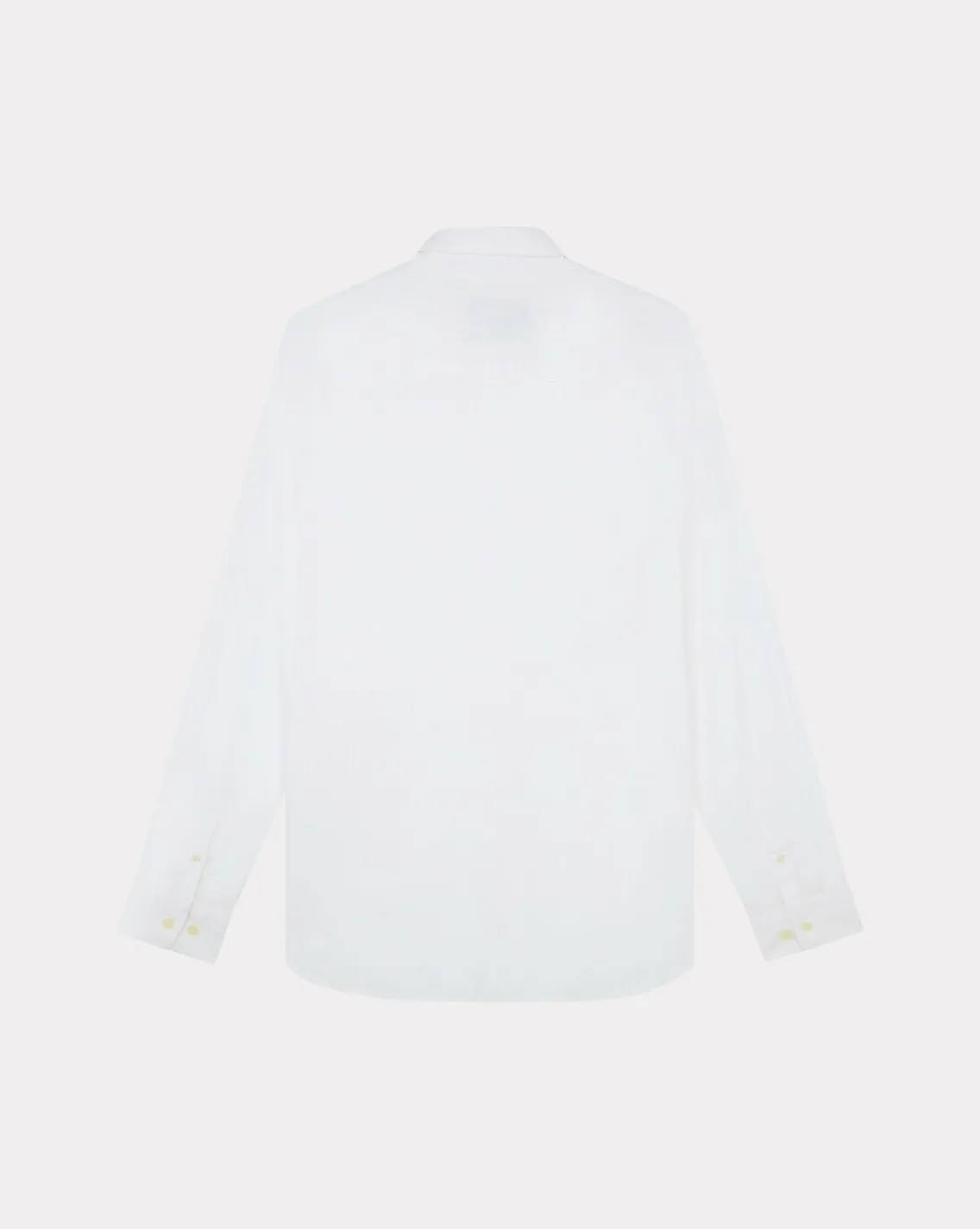 New Chevignon Chemise Lin Togs Blanc Chemise En Lin Coupe Straight
