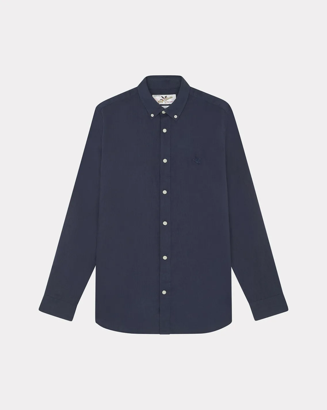 Store Chevignon Chemise Lin Togs Bleu Marine Chemise En Lin Coupe Straight