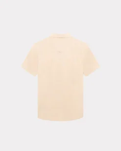 Fashion Chevignon Chemise Linen Togs Manches Courtes Rose Chemise Manches Courtes En Lin