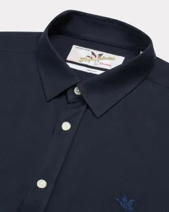 Clearance Chevignon Chemise Minimal Togs Bleu Marine Chemise Legere Et Fluide