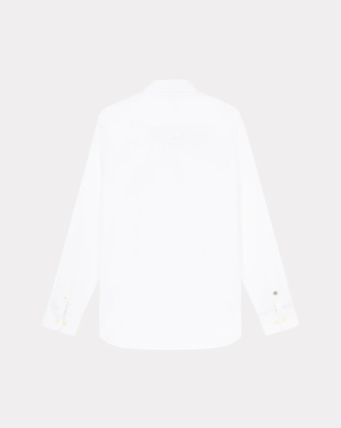 Clearance Chevignon Chemise Oxford 2 Togs Winter Blanc Chemise Unie En Coton Biologique