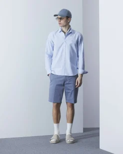 Fashion Chevignon Chemise Oxford Togs Bleu Chemise Oxford Unie