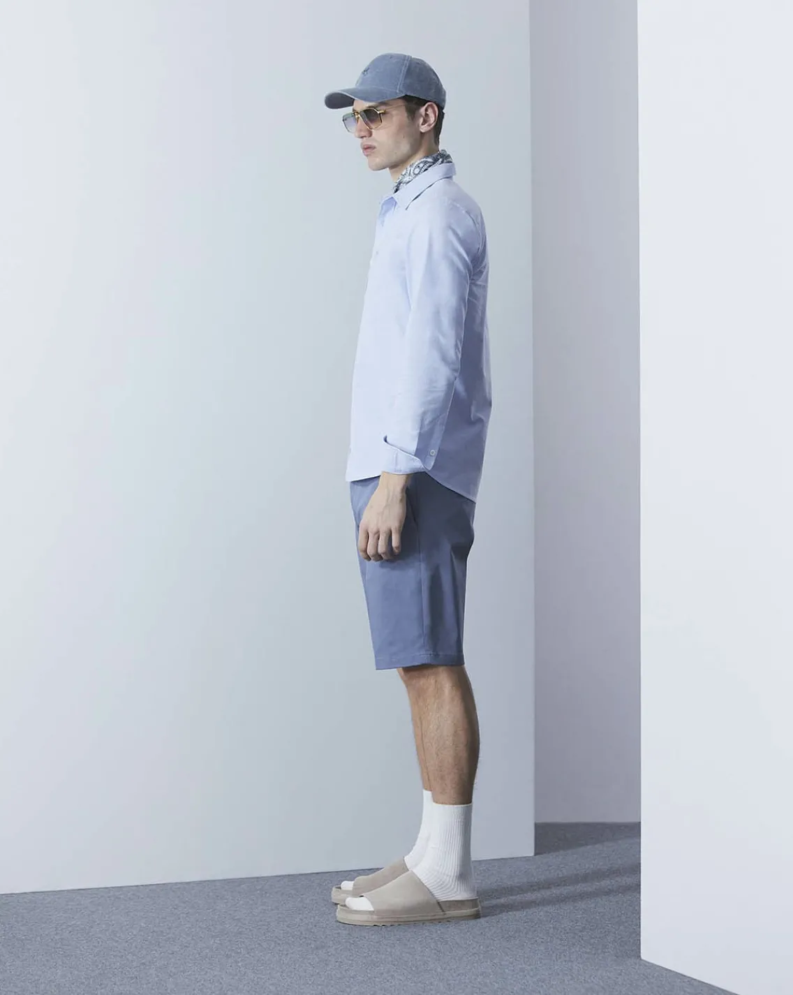 Fashion Chevignon Chemise Oxford Togs Bleu Chemise Oxford Unie