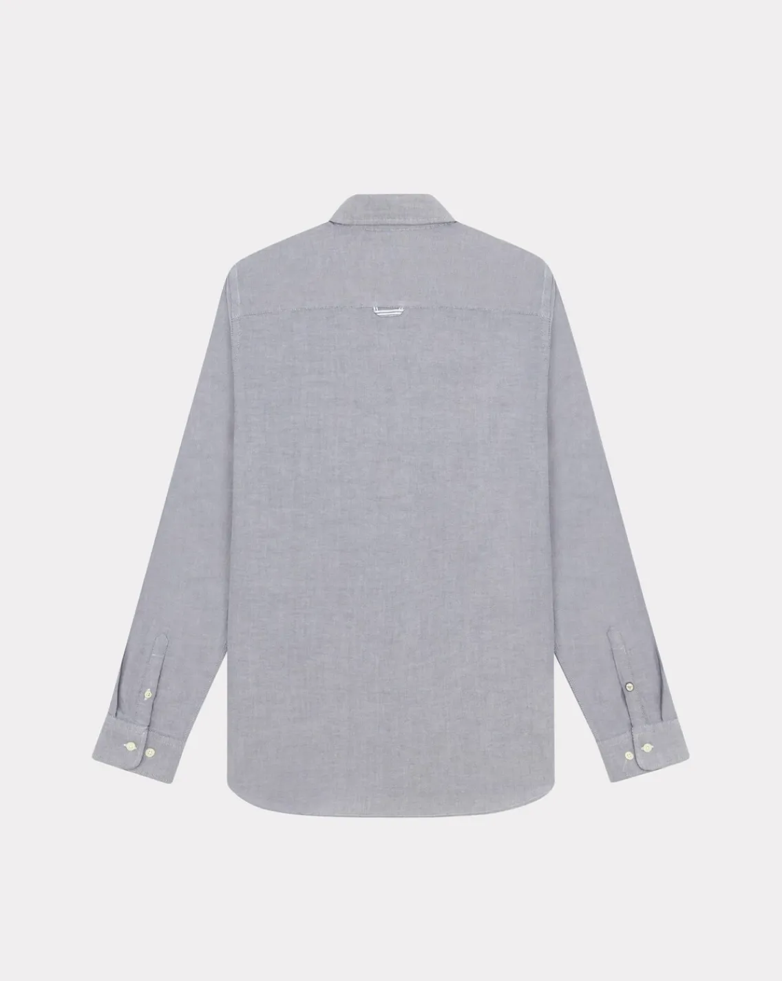 Flash Sale Chevignon Chemise Oxford Togs Gris Chemise Unie En Coton Coupe Droite