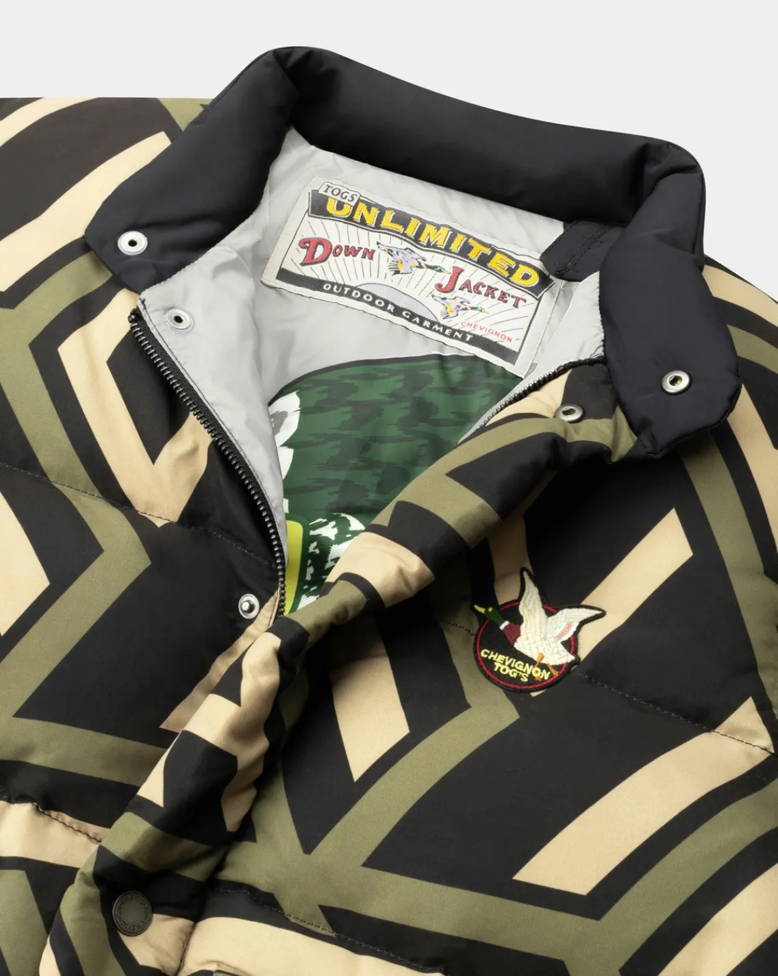 Hot Chevignon Doudoune New Togs All Over Doudoune Avec Imprime Monogramme