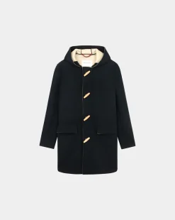 Best Sale Chevignon Manteau Duffle 2 Bleu Marine Manteau Duffle-Coat En Laine