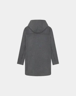 Outlet Chevignon Manteau Duffle 2 Gris Manteau Duffle-Coat En Laine