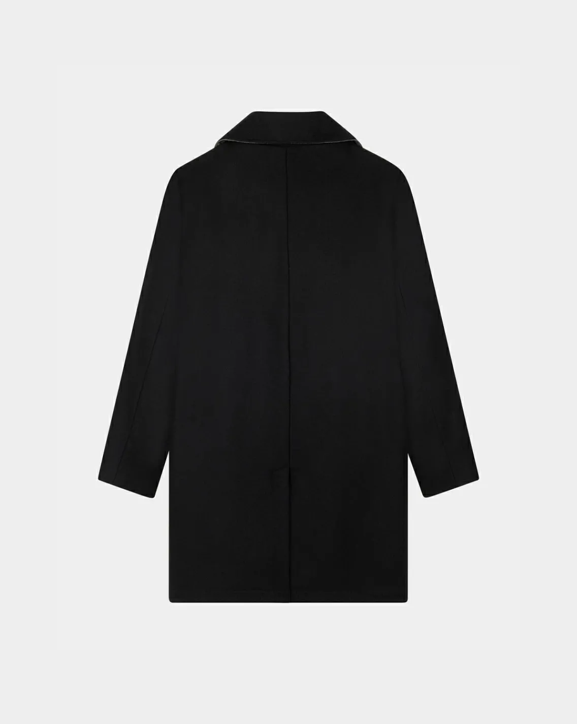 Best Sale Chevignon Manteau Officier Noir Manteau Caban En Laine