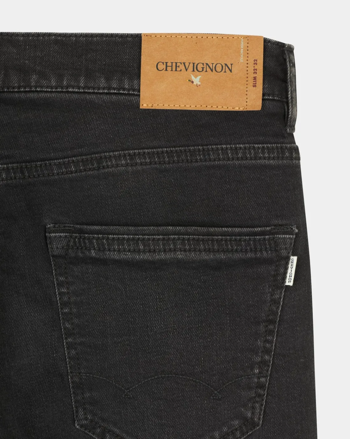 Flash Sale Chevignon Pantalon Denim Grey Jean Eco-Responsable Coupe Ajustee