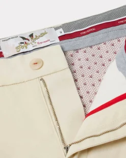 Online Chevignon Pantalon Duck Chino Beige Pantalon Chino Coupe Ajustee