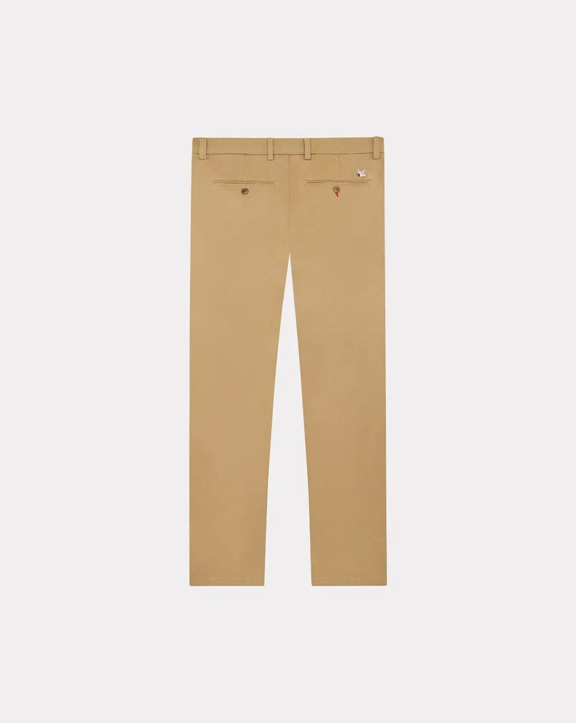 Outlet Chevignon Pantalon Duck Chino Marron Pantalon Chino Coupe Ajustee
