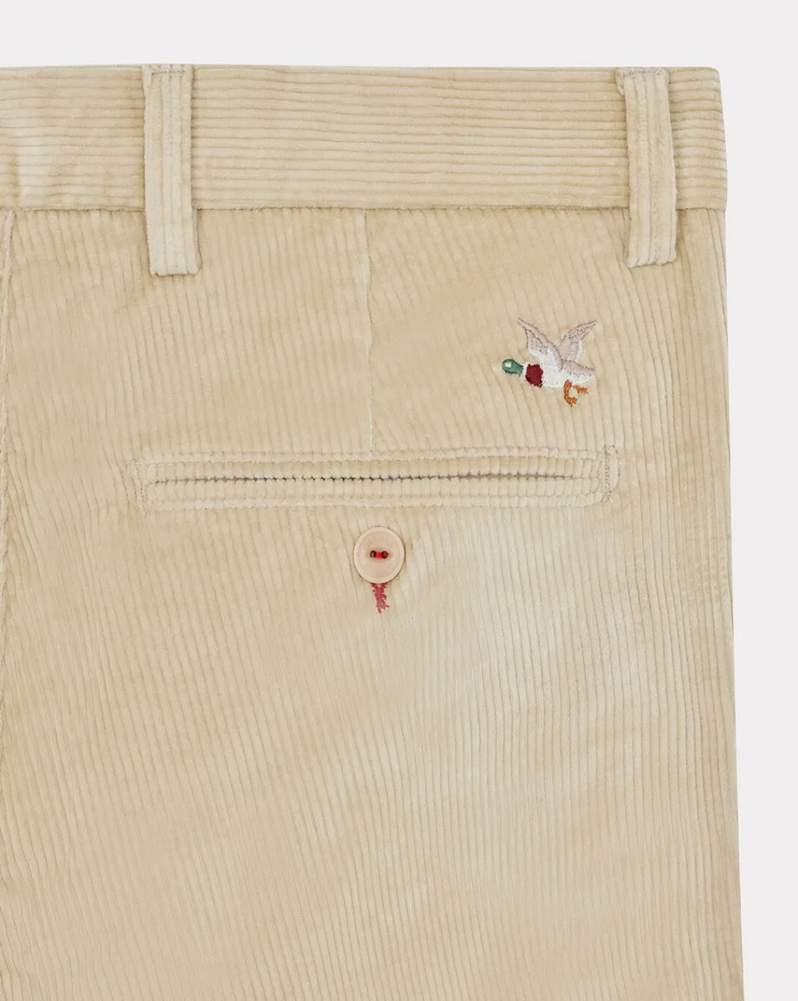 Fashion Chevignon Pantalon Duck Chino Velours Beige Pantalon Chino En Velours