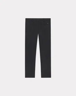 Fashion Chevignon Pantalon Street Suit Pant Noir Pantalon De Costume Coupe Ajustee