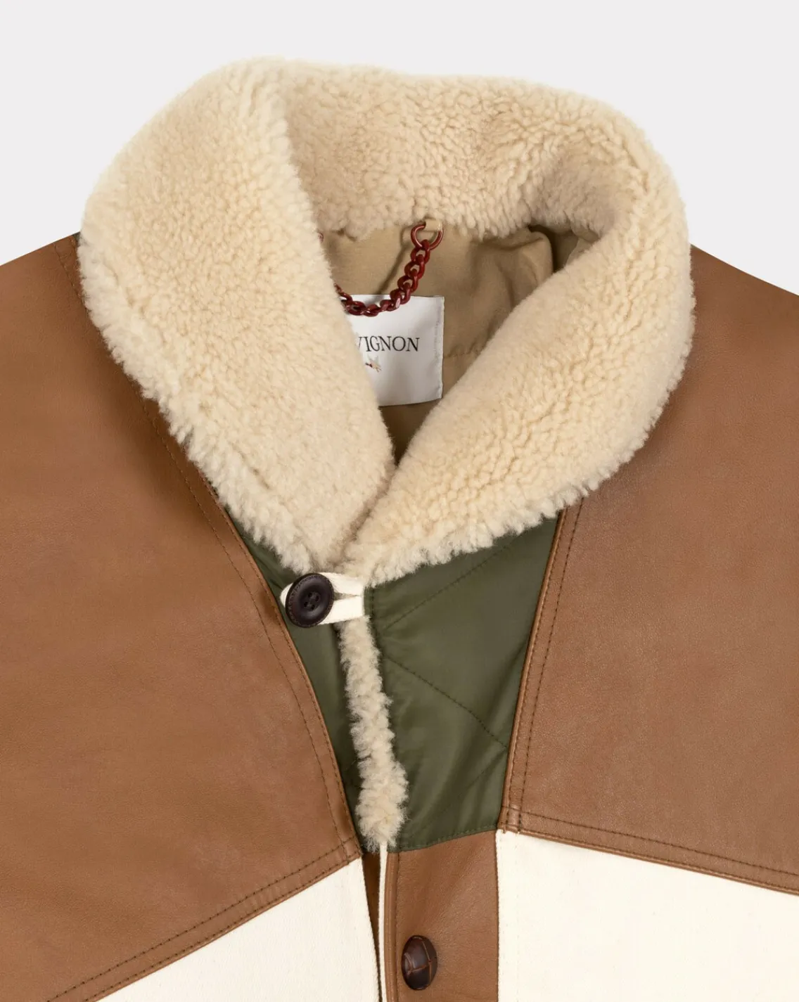Outlet Chevignon Parka Camera Ecru Parka Unisexe Iconique
