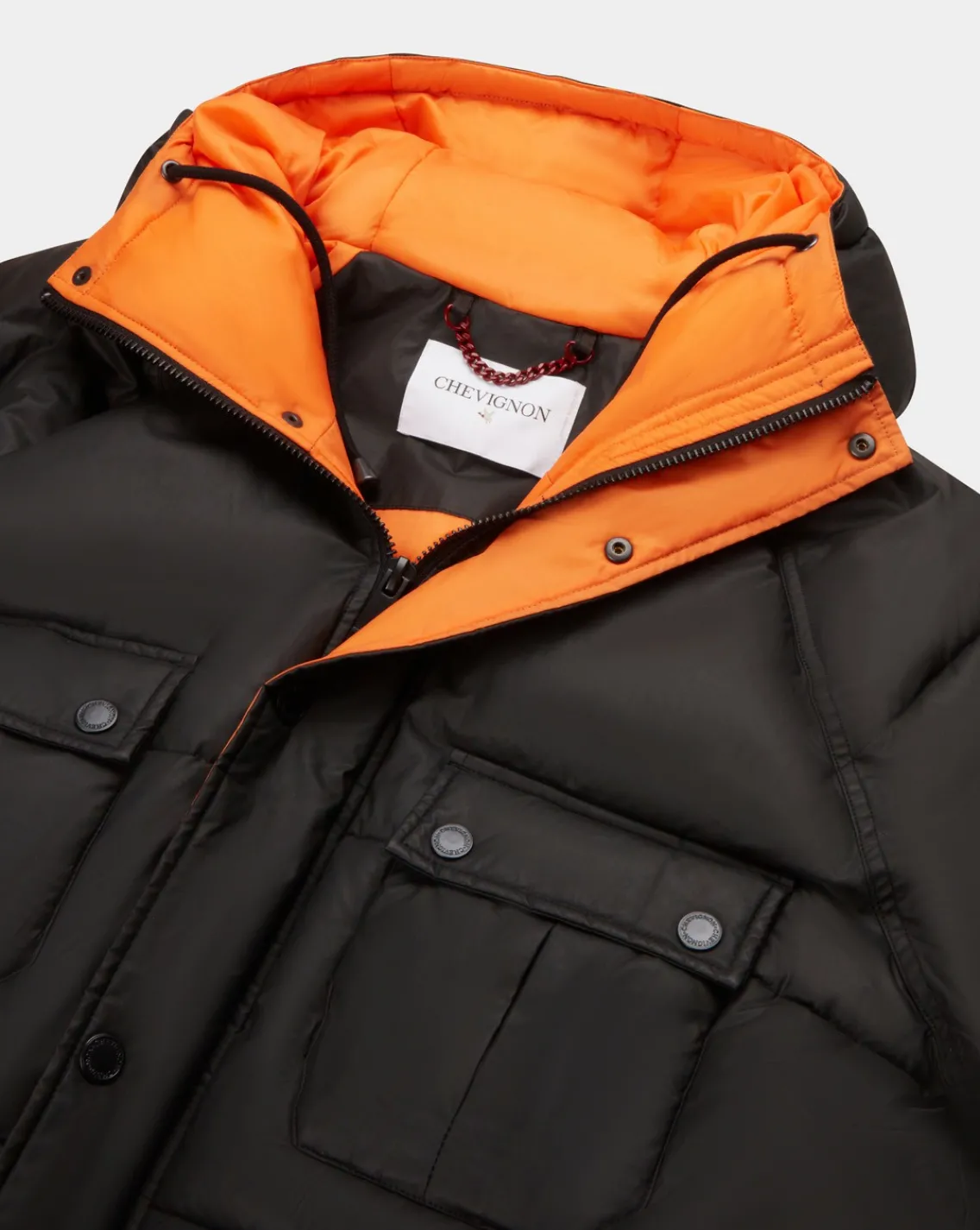 Clearance Chevignon Parka Longue Guy Noir Parka Longue Grand Froid