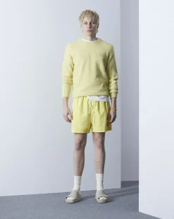 Clearance Chevignon Pull City Wool Jaune Pull Col Rond, Broderie