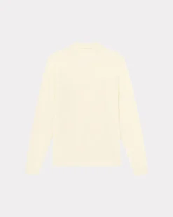 Discount Chevignon Pull Polo Knit Ecru Pull En Laine, Col Polo
