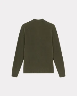 Cheap Chevignon Pull Polo Knit Kaki Pull En Laine, Col Polo