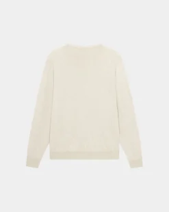 Flash Sale Chevignon Pull U Togs Ecru Pull Col Rond Broderie Canard