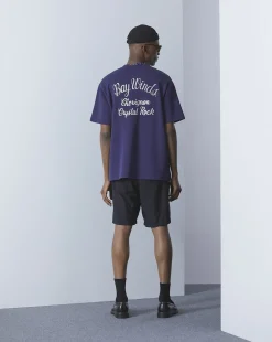 Best Chevignon T-Shirt Bay Winds Oversize Bleu T-Shirt Brode Coupe Ample