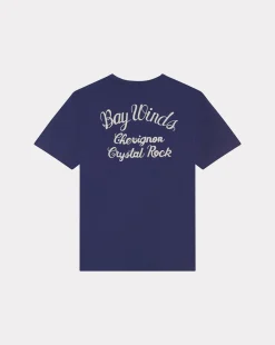 Best Chevignon T-Shirt Bay Winds Oversize Bleu T-Shirt Brode Coupe Ample