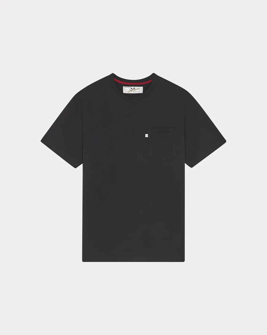 New Chevignon T-Shirt Duck Color Tee Noir T-Shirt A Poche Col Rond