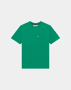 Fashion Chevignon T-Shirt Duck Color Tee Vert T-Shirt 100% Coton