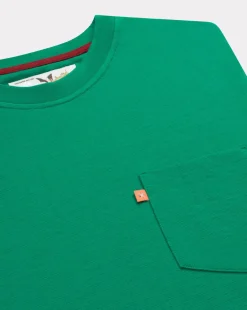 Fashion Chevignon T-Shirt Duck Color Tee Vert T-Shirt 100% Coton