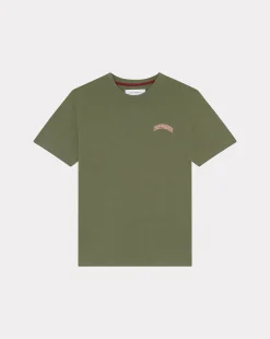 Outlet Chevignon T-Shirt Tee 90 Oversize Vert T-Shirt En Jersey Coupe Ample