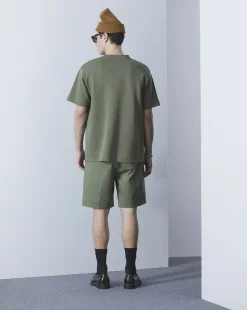 Outlet Chevignon T-Shirt Tee 90 Oversize Vert T-Shirt En Jersey Coupe Ample